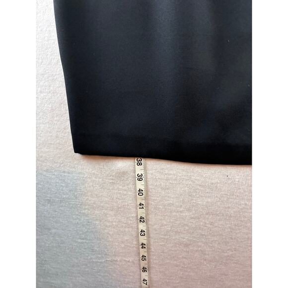 JR Nites Caliendo Black Satin Trim Y2K Spaghetti Strap Dress 33" Bust No Stretch - Picture 3 of 7